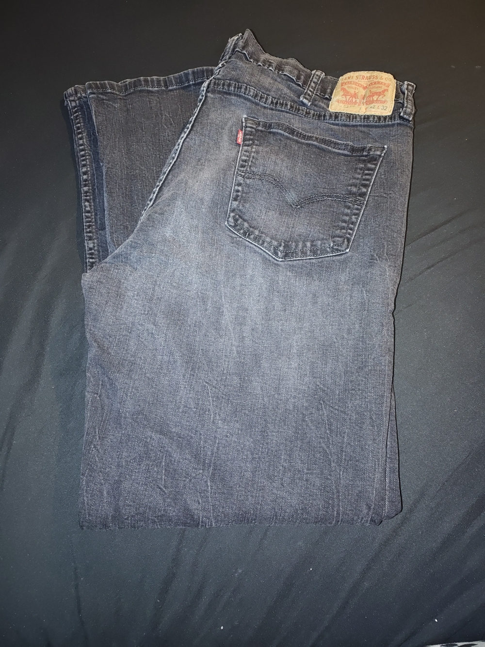 Levi's 521 Men's Faded Relaxed Jeans 42/32